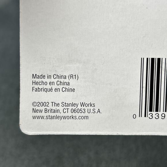 Vintage 2002 Stanley House Number ZERO 0 Brass Finish 4" NOS USA Packaged - Picture 4 of 9